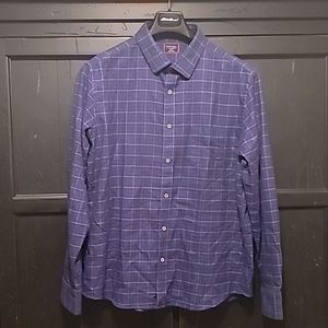 UNTUCKit XXL Slim Fit Men's Button Down Blue Red White